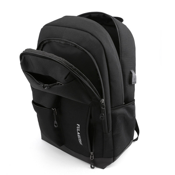 Men's USB Charging Laptop Backpack School Bag Rucksack Multifunctional Waterproof Backbag Travel Daypack Male Backpacks