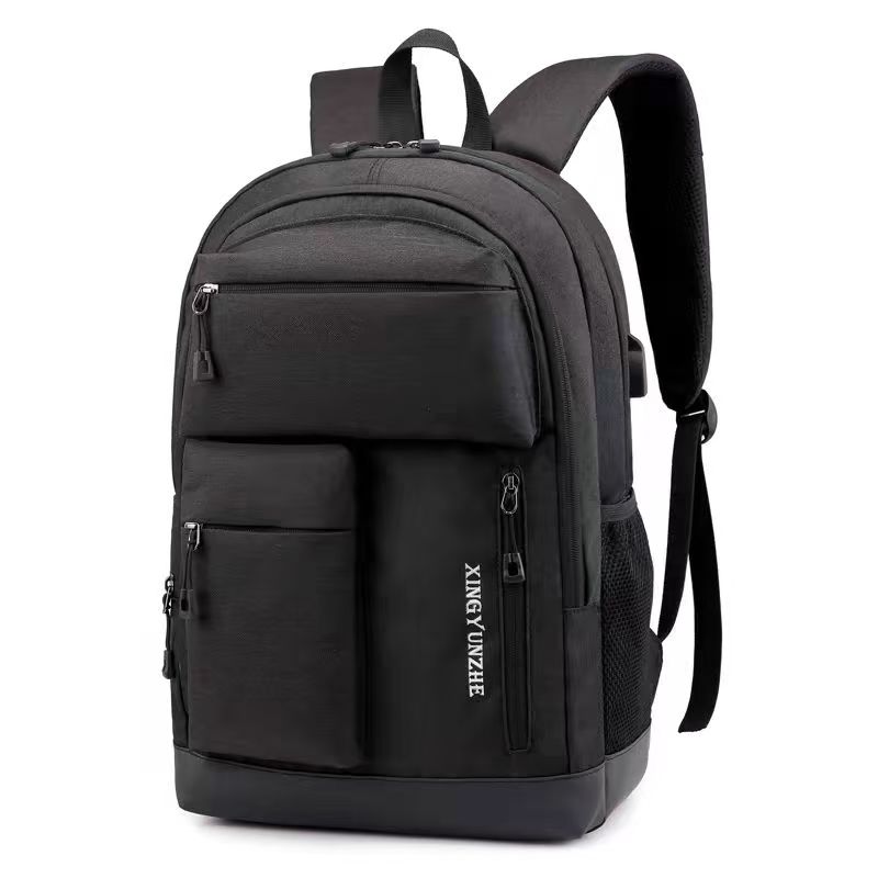 Men's USB Charging Laptop Backpack School Bag Rucksack Multifunctional Waterproof Backbag Travel Daypack Male Backpacks