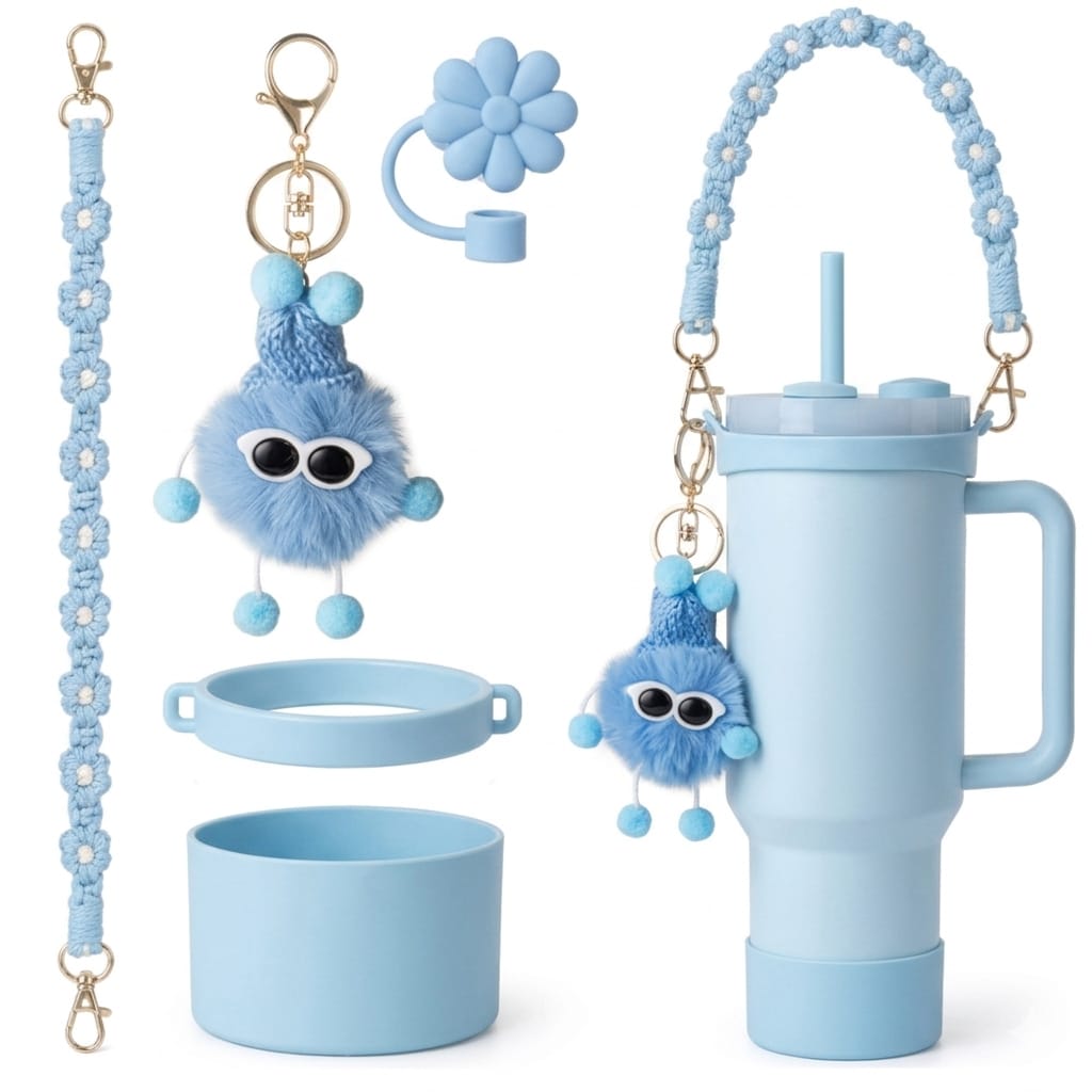 Stanley Cup Accessories Kit – Ultimate Tumbler Upgrade Set (Cup Not Included)