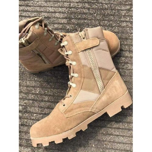 High Quality Comfortable High-top Desert Tactical COMBAT Fashion Leather Men's Boots