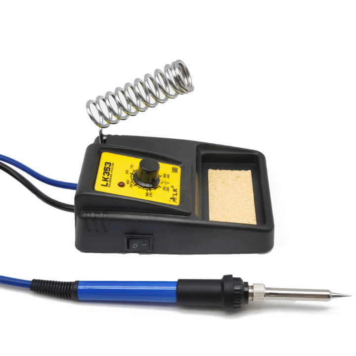 The LK 353 Soldering Station electric soldering iron with adjustable temperature