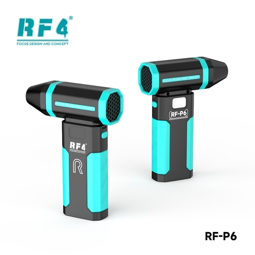 RF4 RF-P6 Portable Rechargeable Mini Violent Dust Blower Fan with Outdoor Night Light