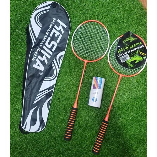Badminton Set! 🏸 Get ready for endless rallies with premium badminton rackets plus 3 shuttlecocks—perfect for friends, family, or a friendly tournament. Lightweight, durable, and built for fun-packed