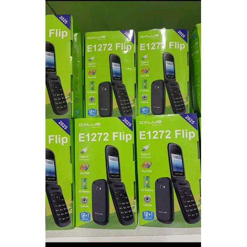 LIMITED TIME DEALS!!!CALUS E1272 FLIP KABAMBE,TYPE C FAST CHARGING 1.77 DISPLAY, FACEBOOK, OPERA MINI, WIRELESS FM, INTERNET MOBILE, DUAL SIM FEATURED PHONE