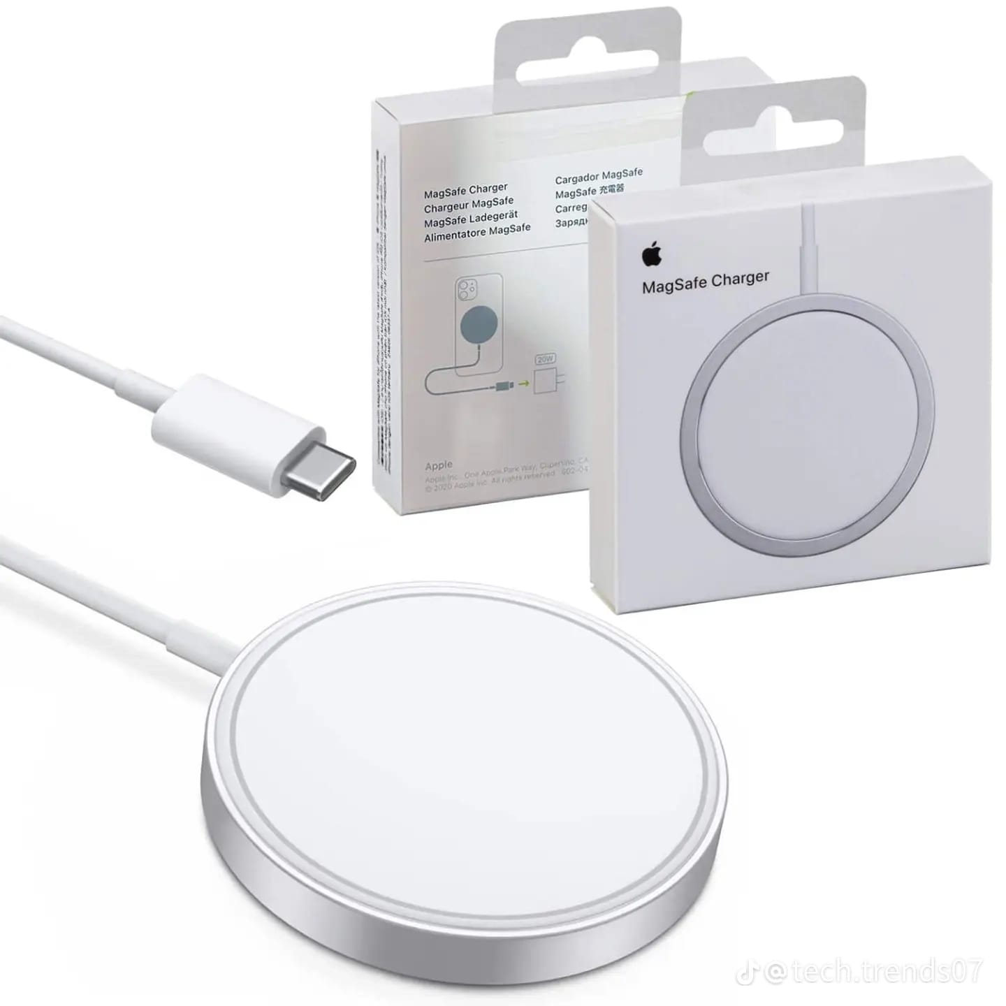 DISCOUNTED DEALS!!!Apple MagSafe WIRELESS IPHONE Charger for iPhone 11/12/13/ 14/14Pro/14 Max/ 14 Pro Max - White