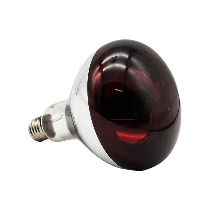 DISCOUNTED DEALS!!!Red Infrared chicken bulb, Heat Lamp for Chickens Coop Brooder and Reptile Heat Bulb 220 Volts Infrared Red Light