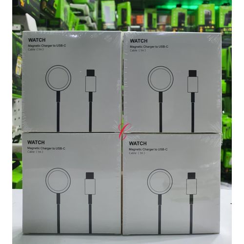 DISCOUNTED DEALS!!!!Apple 30cm TYPE -C/USB CABLE Universal Portable Magnetic Wireless Charger for Watch Series Ultra & 8 & 7 & 6 & 5 & 4 & 3 & 2(White)