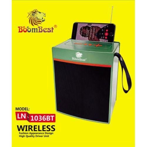 BoomBest LN-1036miniSUN Wireless Bluetooth Speaker – Powerful Super Bass, Portable Design, 20W Rich Sound, Long Battery Life