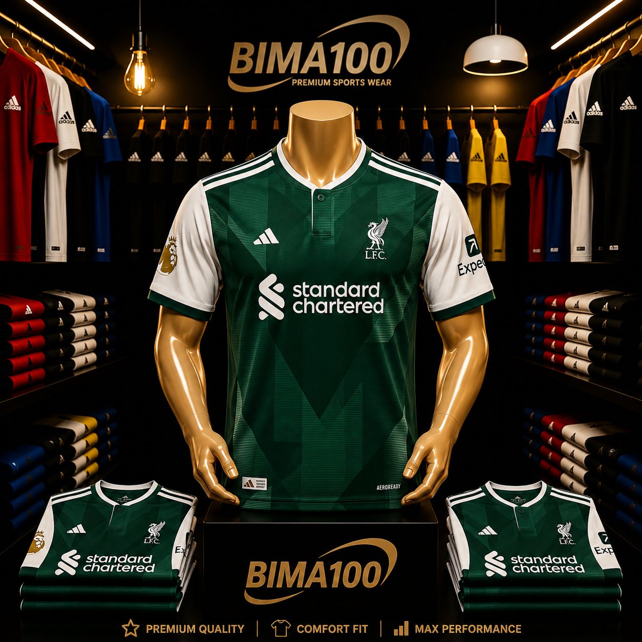 NEW ARRIVALS GENERIC Outstanding unique 2026/2027 Liverpool FC concept jersey.