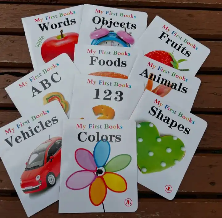 Kids book ( Set of 10 )My 1st Books for Kids – Early Learning Educational Storybook Collection, Alphabet, Numbers, Colors & Shapes Beginner Reading Books for Preschool & Kindergarten Children