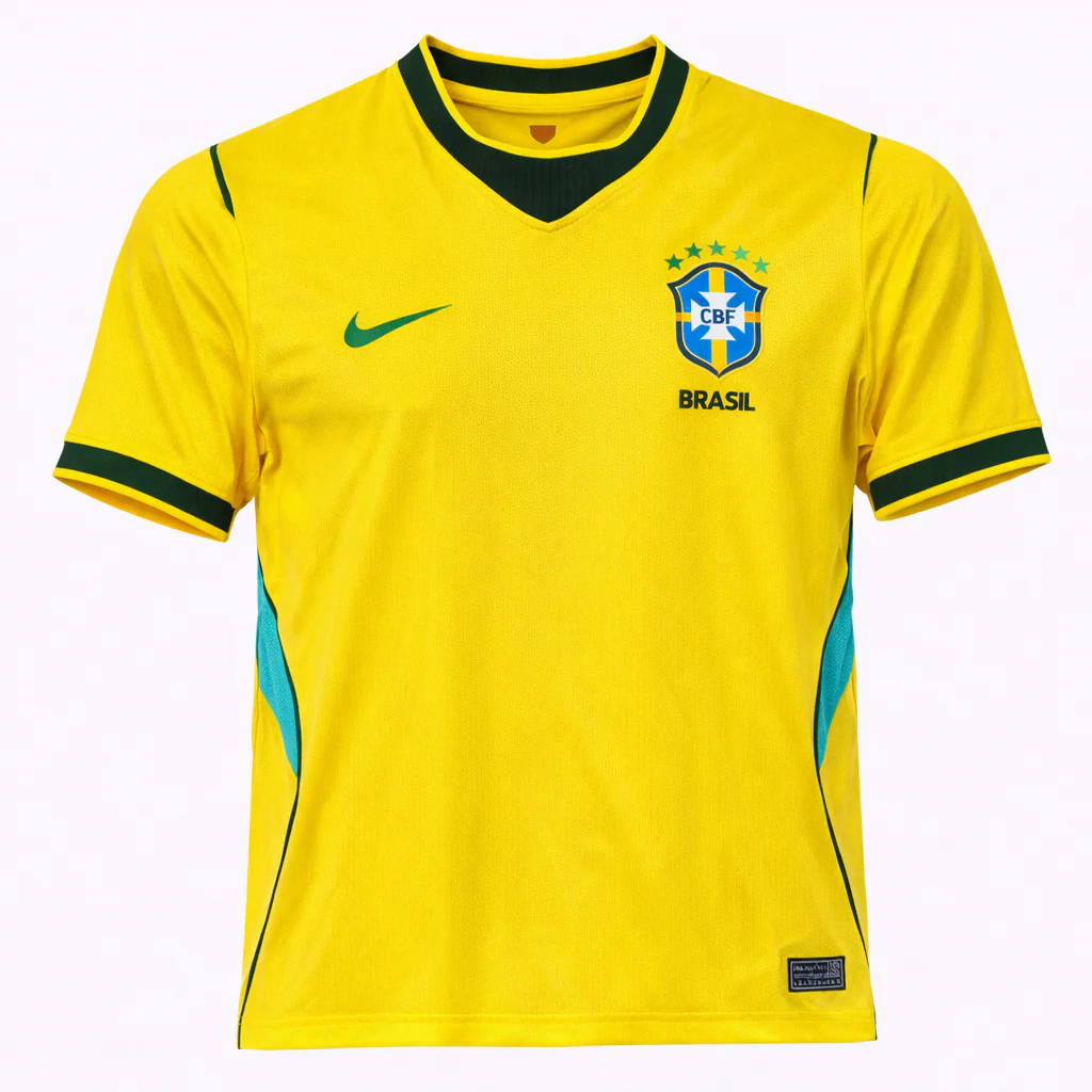 💛 SAMBA SPIRIT • WORLD CUP 2026 🇧🇷 Brazil Fan Jersey – Iconic Yellow Football Kit ⚽ Breathable Sports Wear 🌟 Premium Replica Edition