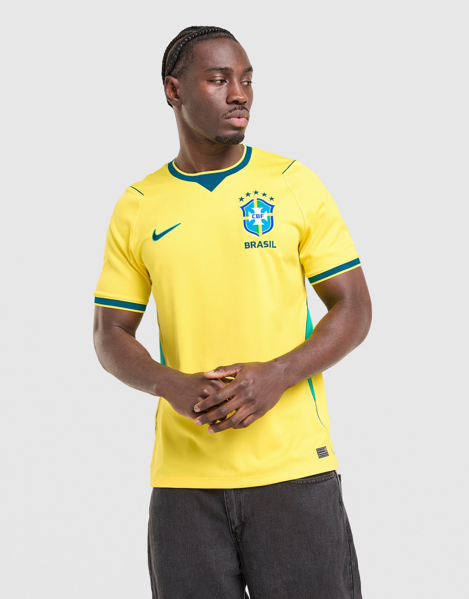 💛 SAMBA SPIRIT • WORLD CUP 2026 🇧🇷 Brazil Fan Jersey – Iconic Yellow Football Kit ⚽ Breathable Sports Wear 🌟 Premium Replica Edition
