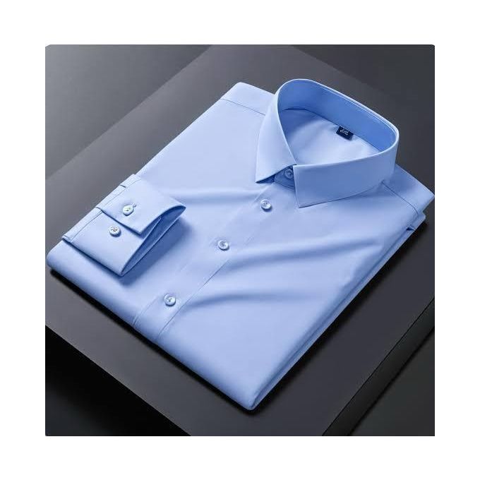 Men’s Slim Fit Official Long Sleeve White Shirt – Modern Tailored Formal Wear, Classic Button-Down Design, Premium Quality Fabric, Comfortable and Elegant for Office, Business & Formal Occasions