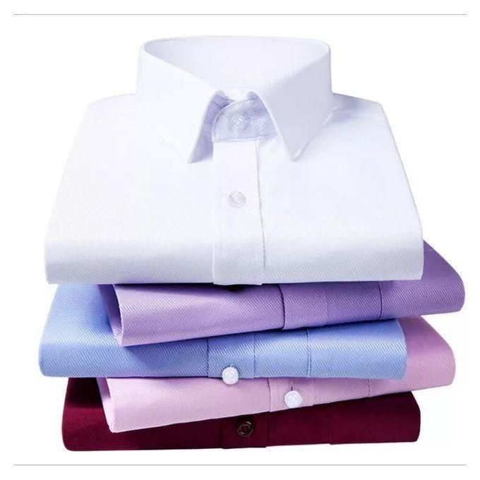 3-Pack Turkey Style Official Men’s Slim Fit Long Sleeve Shirts – 100% Cotton, Modern Tailored Office Wear, Comfortable and Breathable, Durable Formal Shirts for Business & Special Occasions