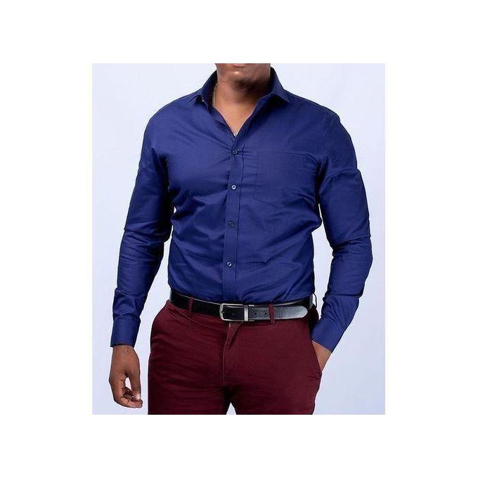 Men’s Slim Fit Official Long Sleeve White Shirt – Modern Tailored Formal Wear, Classic Button-Down Design, Premium Quality Fabric, Comfortable and Elegant for Office, Business & Formal Occasions