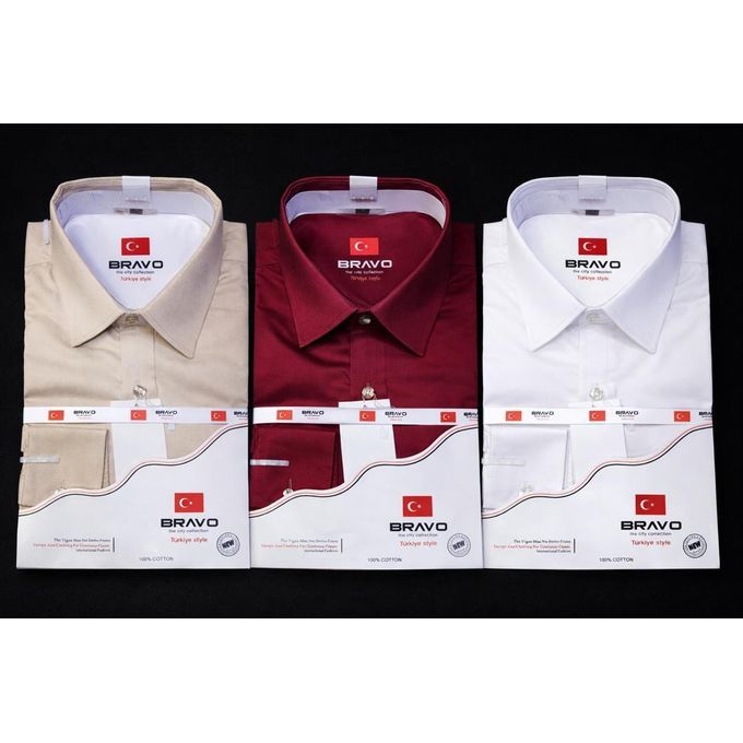 5-Pack Men’s Official Cotton Long Sleeve Shirts – White, Sky Blue, Grey, Light Pink, Purple, Classic Fit, Premium Quality Fabric, Comfortable Formal Wear for Office, Business & Special Occasions