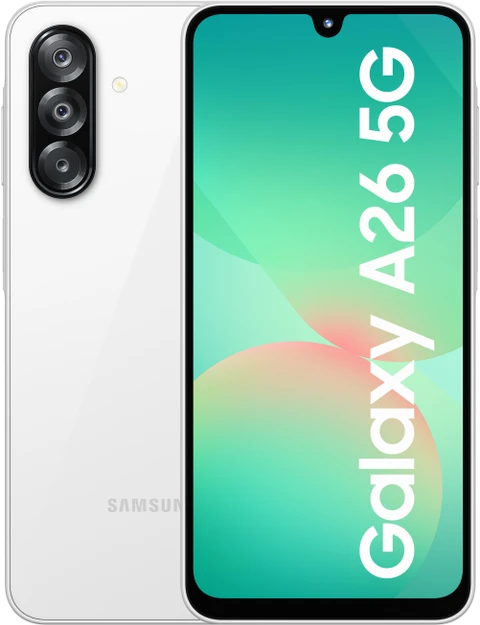 Samsung Galaxy A26 – 256GB, 8GB , 6.7" 120Hz Super AMOLED Display, 50MP Triple Camera, Android 15, Exynos 1380, IP67 Dust & Water Resistant, 5000mAh Battery,Type-C Fast Charging – Premium Performance.