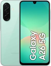 Samsung Galaxy A26 – 256GB, 8GB , 6.7" 120Hz Super AMOLED Display, 50MP Triple Camera, Android 15, Exynos 1380, IP67 Dust & Water Resistant, 5000mAh Battery,Type-C Fast Charging – Premium Performance.