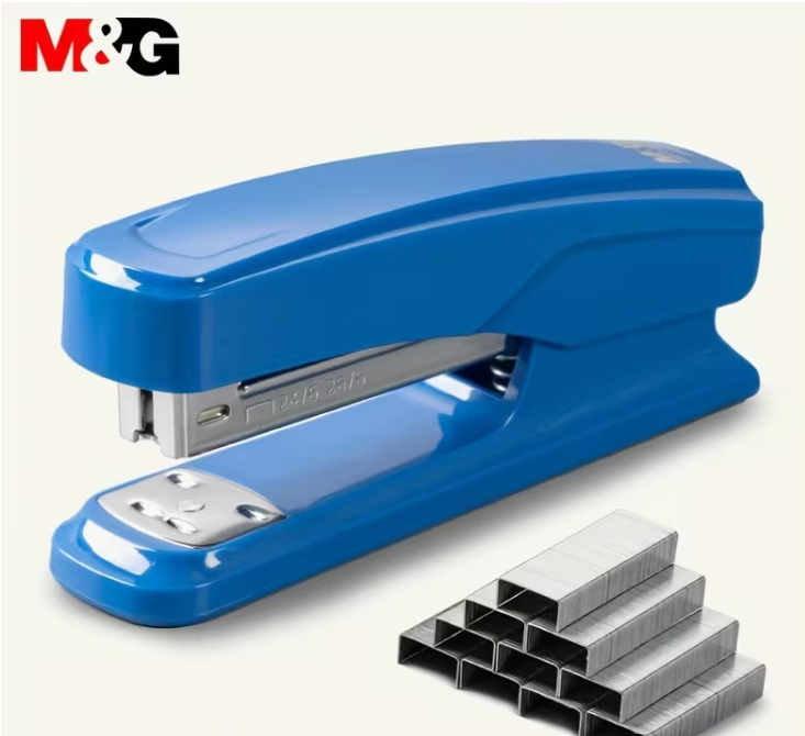 M&G 24/6 & 26/6  D1 Metal Stapler – Heavy-Duty Office & School Stapler, Durable Desktop Stapler High Capacity