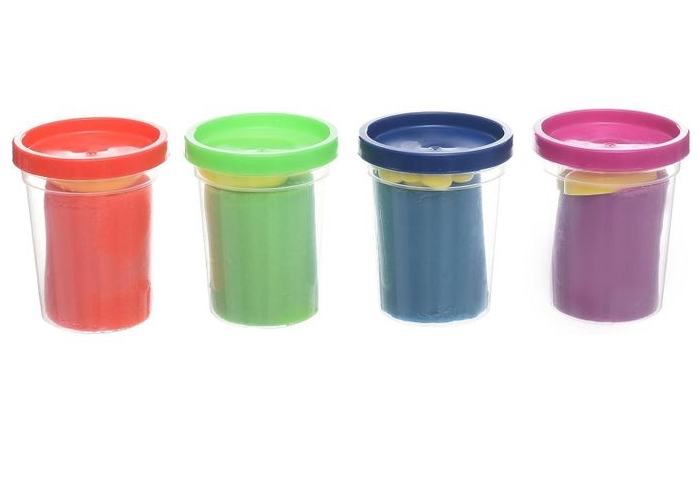 M&G 4-Color Modeling Clay Set - 400g Total (100g Per Color) Non-Toxic, Non-Hardening Creative Plasticine for Kids & School Projects - Model AKE040D3 Vibrant Clay Kit