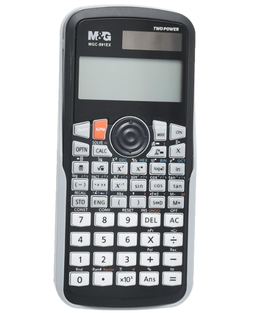 M&G Advanced (MGC-991EX) Scientific Calculator 552 Functions - High-Resolution Natural Display, Dual Power Solar & Battery for Engineering & University (ADG981K3)