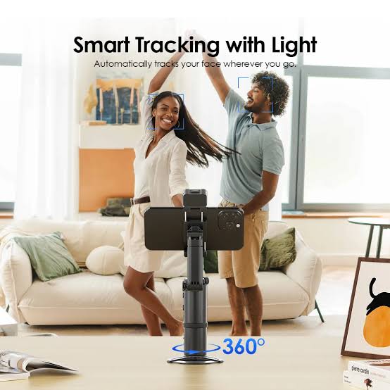 Oraimo Flow Motion Smart Gimbal Stabilizer OAT-201A Portable Handheld Selfie Stick Tripod with Face Tracking & Smooth Video Stabilization