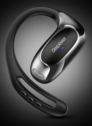 Deepbass OWS AP-10 Wireless Earpods – Bluetooth Stereo Open-Wear Earbuds, Clear Sound, Touch Control, Charging Case, Sports & Daily Use