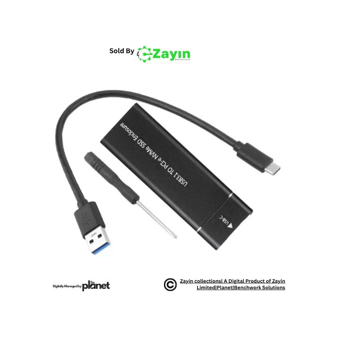 M.2 SSD Enclosure, NVME External Case, USB C M.2 Case, Type-C SSD Enclosure, M2 SSD Cover, NGFF SSD to USB, M.2 to USB Converter, SSD Hard Drive Case, 10Gbps SSD Box, M.2 External SSD Kit, M.2 Reader