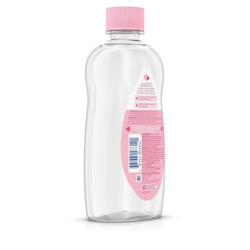 Johnson’s Baby Moisturising Oil for Delicate & Dry Skin – Hypoallergenic, pH-Balanced Baby Massage Oil & Skin Softener for Babies and Adults (Gentle Daily Moisturizer)
