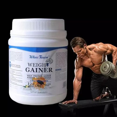 Wins Town Weight Gainer Protein Powder 450g – Super Effective Weight Gain Supplement for Muscle Mass & Strength