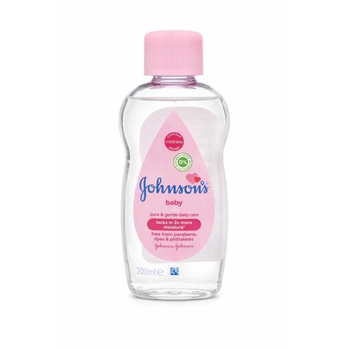 Johnson’s Baby Moisturising Oil for Delicate & Dry Skin – Hypoallergenic, pH-Balanced Baby Massage Oil & Skin Softener for Babies and Adults (Gentle Daily Moisturizer)