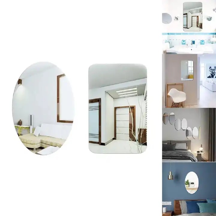 40*30cm Peel and stick wall mirror