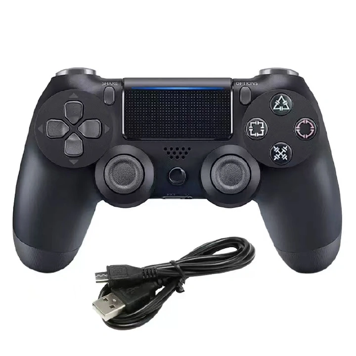 Wireless P4 game controller, Bluetooth P4 controller, vibration P4 controller game controller, for connecting to PC or computer use.