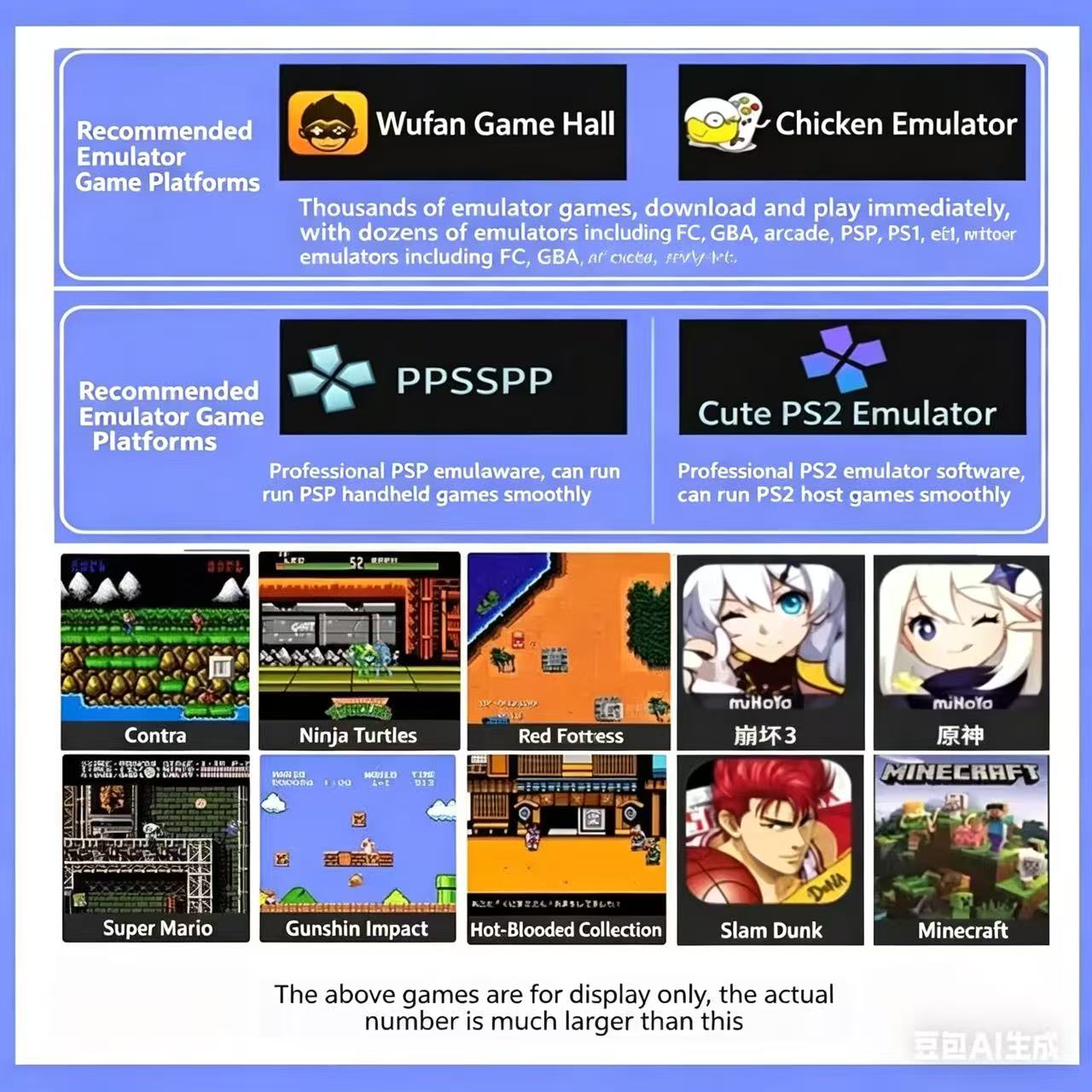 Bluetooth wireless game phone controller Minecraft Rebirth Cell Sagat Simulator Goku Game Hall
