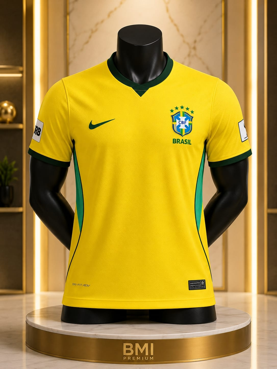🇧🇷🔥 SAMBA SPIRIT • WORLD CUP 2026 EDITION ⚽🇧🇷 Brazil Home Jersey – Fan Football Kit 🟡 Lightweight Breathable Sports Wear 🏆 Premium Replica Style