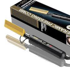 GOLDEN ELECTRIC HOT COMB HAIR STRAIGHTENER.(3 IN 1)