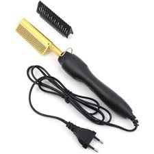 GOLDEN ELECTRIC HOT COMB HAIR STRAIGHTENER.(3 IN 1)
