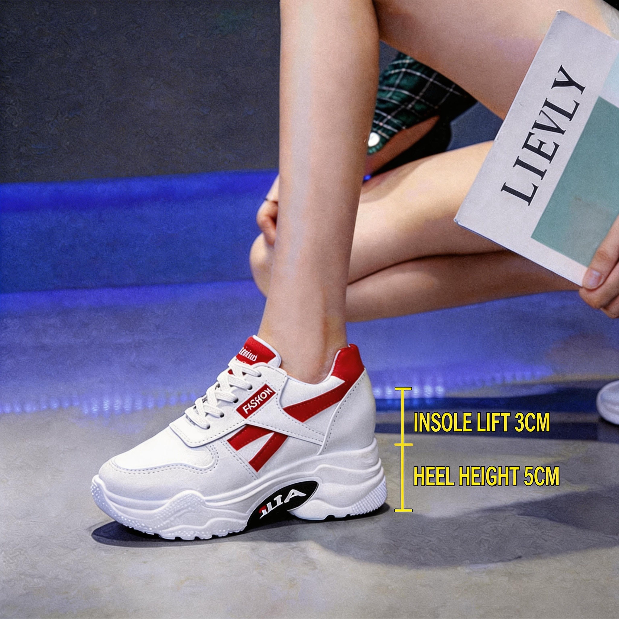 Grow Taller🔥   Viatu vya Mvua 2026 Kenya - Women's Non-Slip Sports Shoes, Breathable Sneakers Waterproof for Students Rainy Season Casual Wear Lightweight School Shoes