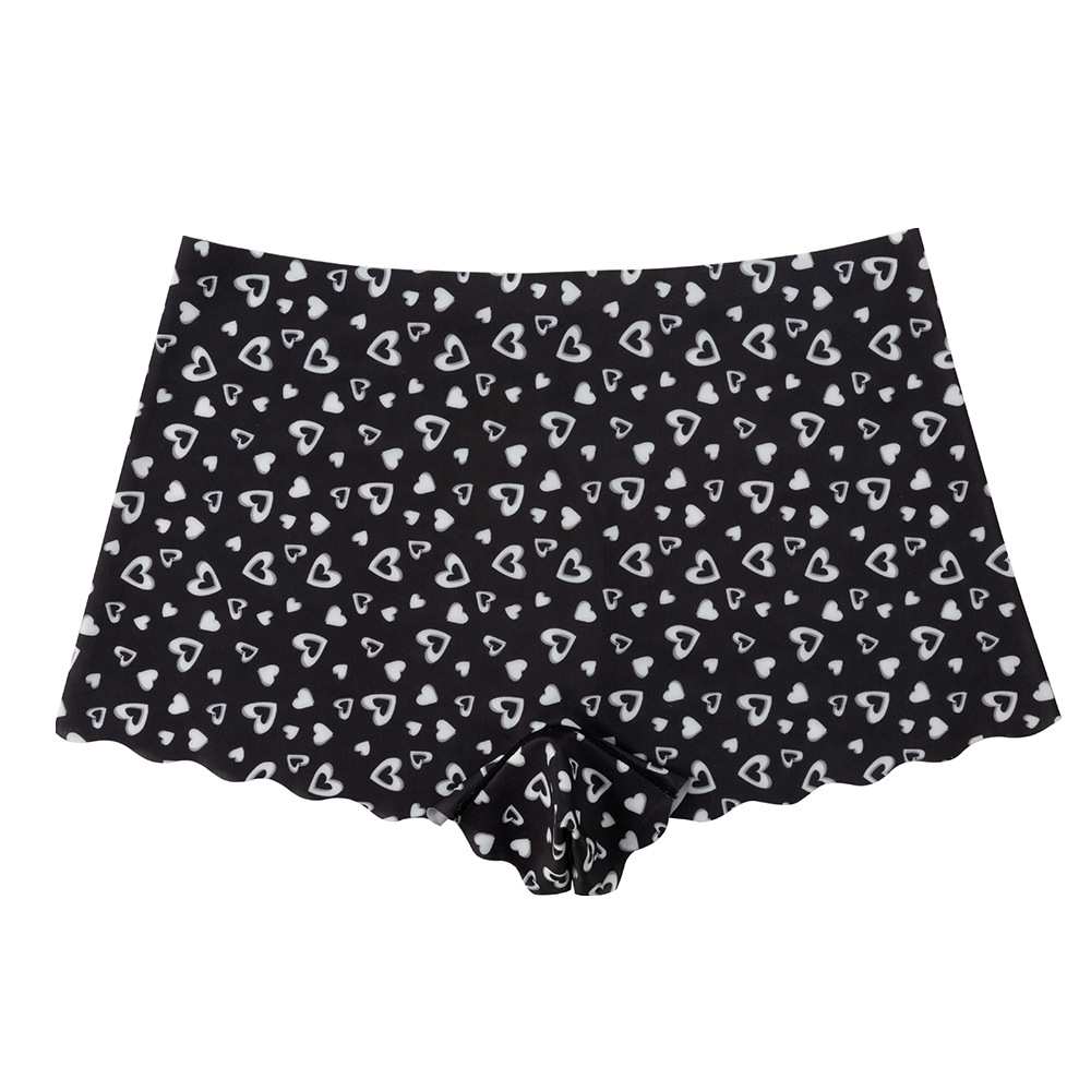 Good Quality Sexy Women's LEOPARD Seamless Underwear Thongs Panties Assorted Lace Shorts Boxer Splice G-string Invisible briefs UnderwearPanties Leopard Print Ice Silk Hollow-out Triangle Panties M140