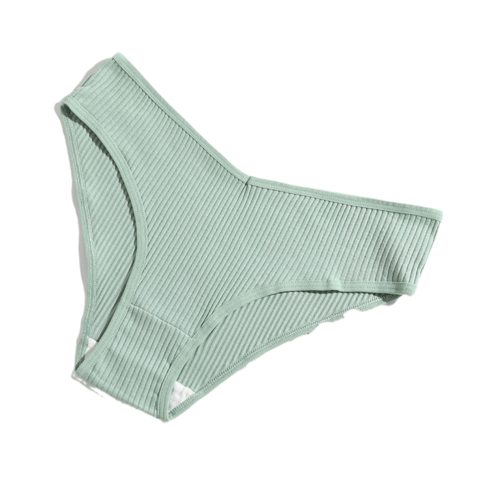 Good Quality Women's Seamless Underwear Thongs Panties Assorted Lace Splice G-string Invisible Briefs Underwear Panties Ladies Soft Breathable Cotton Triangle Panties M148