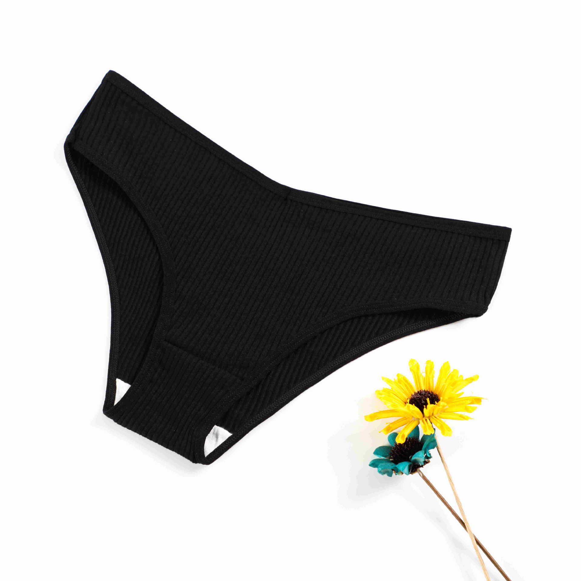 Good Quality Women's Seamless Underwear Thongs Panties Assorted Lace Splice G-string Invisible Briefs Underwear Panties Ladies Soft Breathable Cotton Triangle Panties M148