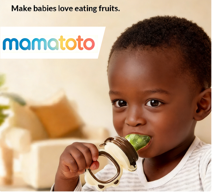 Baby Fruit Feeder & Silicone Pacifier Set | BPA-Free, Food-Grade for Safe Sucking & Teething Relief | All-in-One Feeder Soother for 0-3 Years