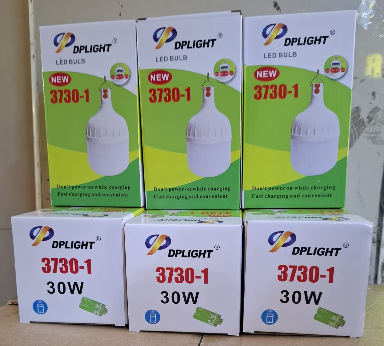 30W Dp Light Rechargeable Emergency LED Backup Bulbs