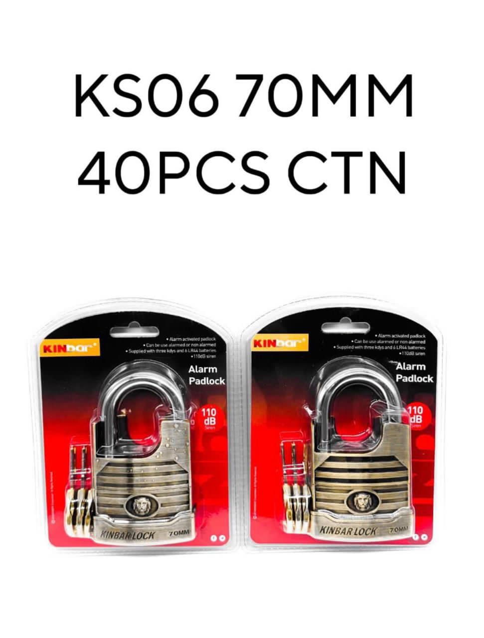 Alarm Padlock With Siren Alarm Home/Office Security