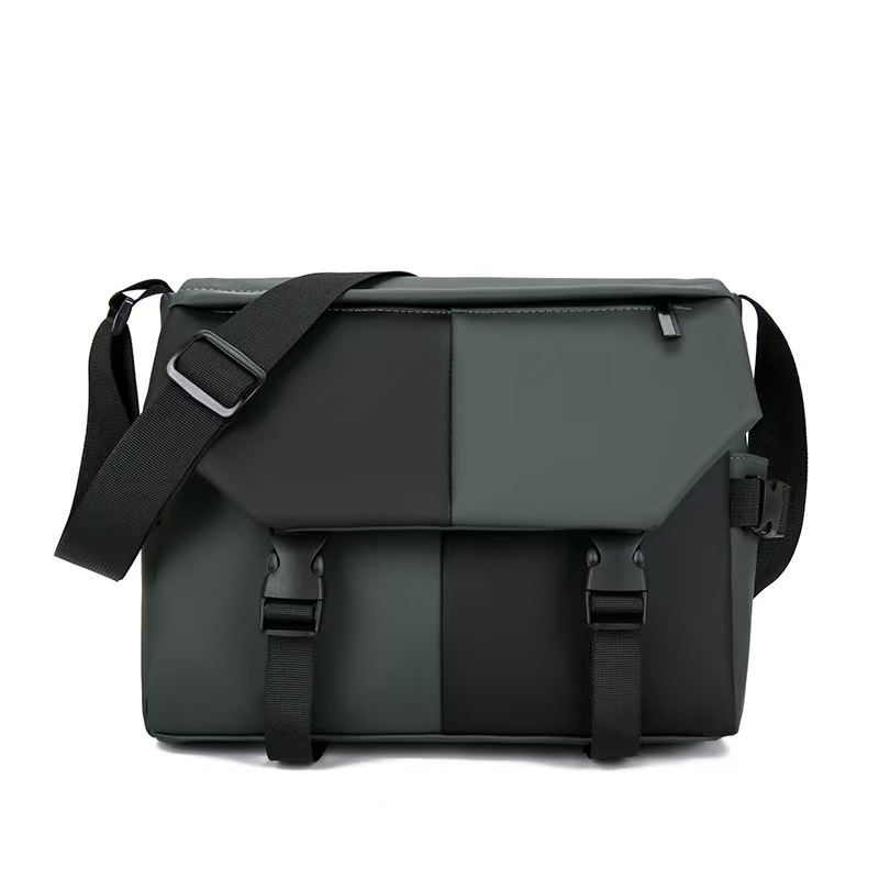 Men's Cross-Body Bag - Casual Trend Nylon Single-Shoulder Bag - Large Capacity Messenger Bag - Cross-Body Functional Bag - Shoulder Bag - Backpack