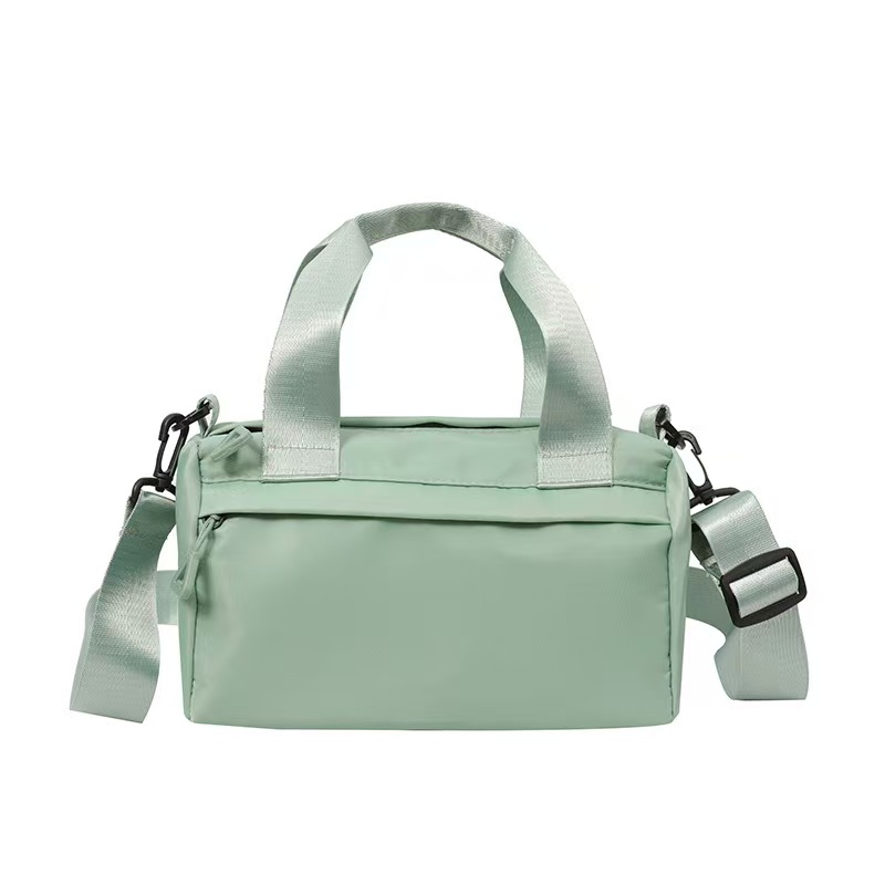 New Multi-Purpose Women's Small Cloth Bag Single-Shoulder Crossbody Handbag Large-Capacity Casual Nylon Fabric Zipper Cloth Bag