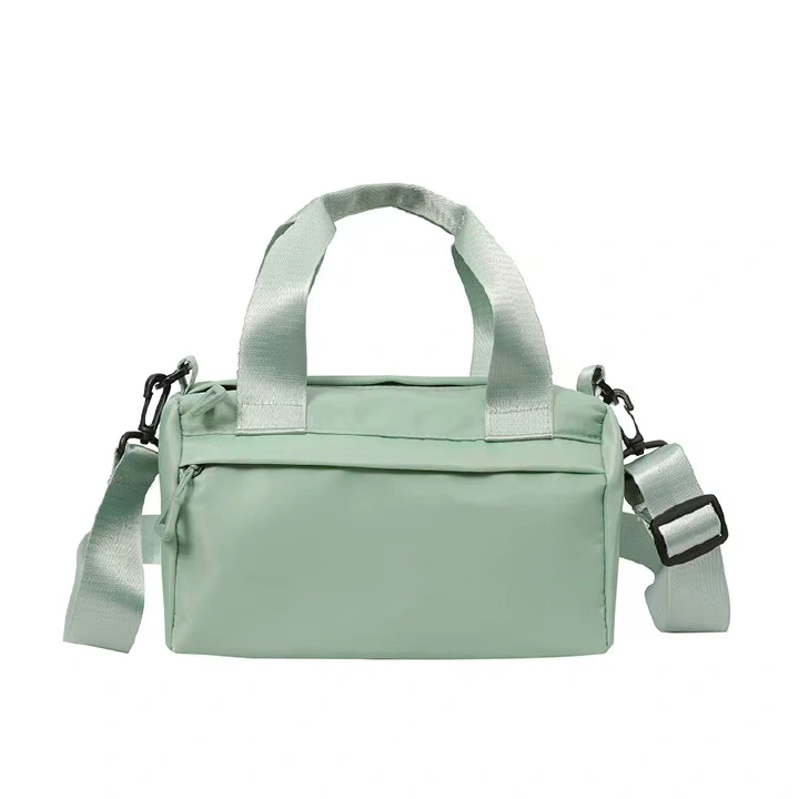New Multi-Purpose Women's Small Cloth Bag Single-Shoulder Crossbody Handbag Large-Capacity Casual Nylon Fabric Zipper Cloth Bag