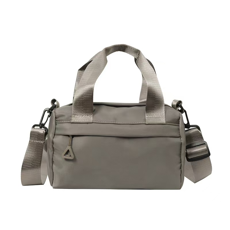 New Multi-Purpose Women's Small Cloth Bag Single-Shoulder Crossbody Handbag Large-Capacity Casual Nylon Fabric Zipper Cloth Bag