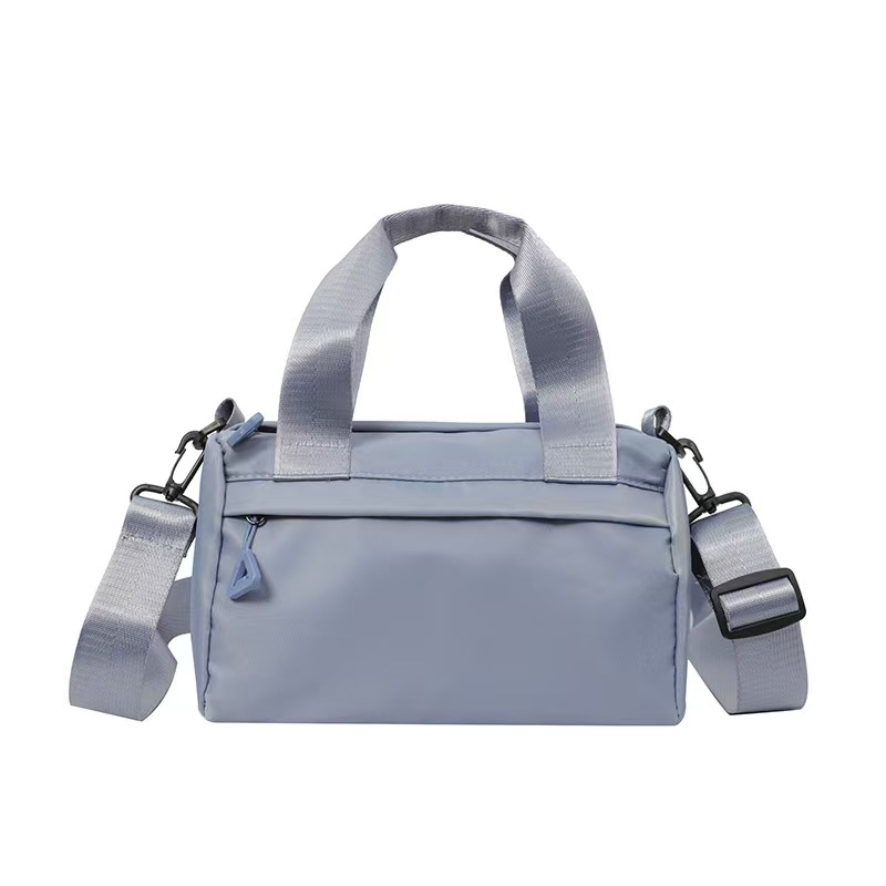 New Multi-Purpose Women's Small Cloth Bag Single-Shoulder Crossbody Handbag Large-Capacity Casual Nylon Fabric Zipper Cloth Bag