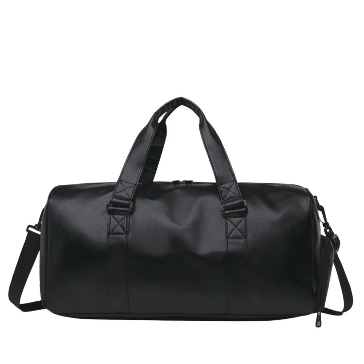 Travel Bag - Large Capacity Single-Shoulder Backpack For Men And Women Business Handbag Soft Leather Luggage Bag Sports And Fitness Bag